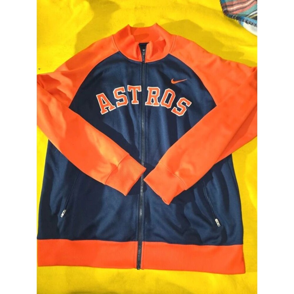Houston Astros Men's XL Nike Dri-Fit Full Zip Jacket (BLOC-31
